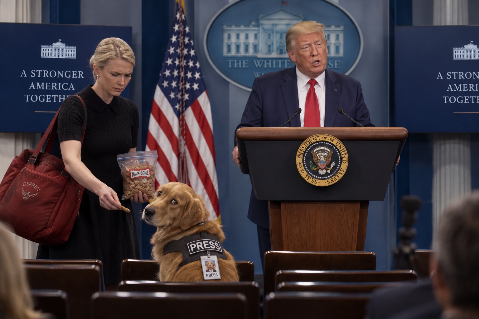 White House press access reforms produce a perfectly agreeable briefing room