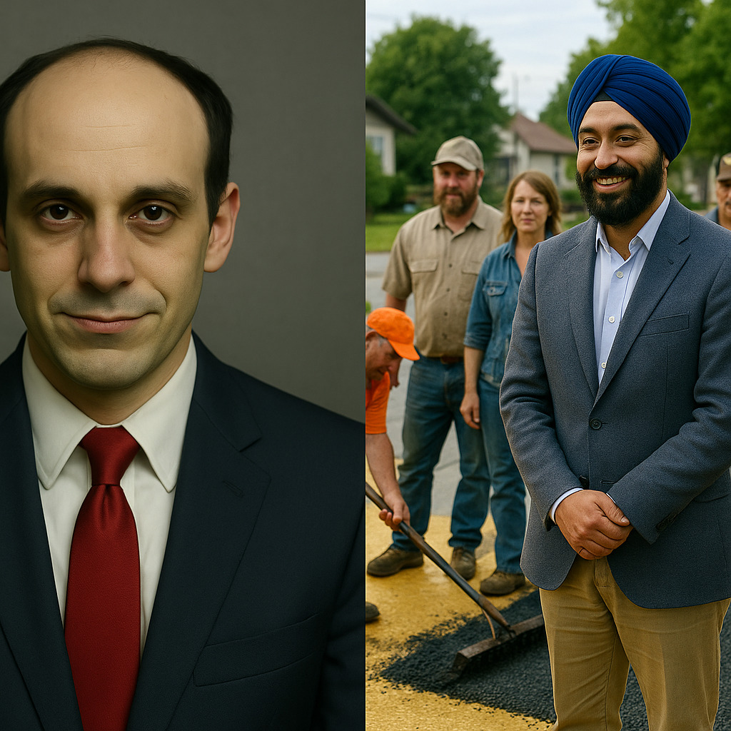 Moose Knuckle ceremony as fresh asphalt covers golden streets; 'Even performative voting displays can go wrong,' says Ministry.